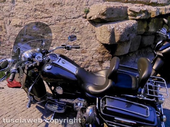 Il rombo delle Harley-Davidson per le vie di Viterbo
