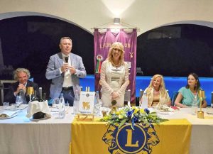 Passaggio della Campana, Roberta Ranucci confermata presidente del Lions Club Tarquinia