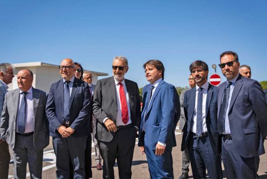 Viterbo - Ospedale Santa Rosa - Rocca con i rappresentanti istituzionali 