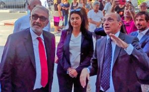 Francesco Rocca, Massimiliano Fasoli e Emanuela Mari