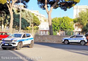 Civitavecchia - Frontale a Campo dell'Oro, la polizia locale sul posto