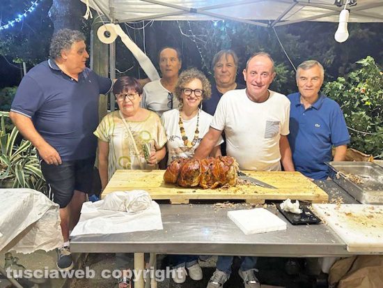 Viterbo - Sabato in piazza a Tobia per la festa con degustazione di prodotti tipici locali
