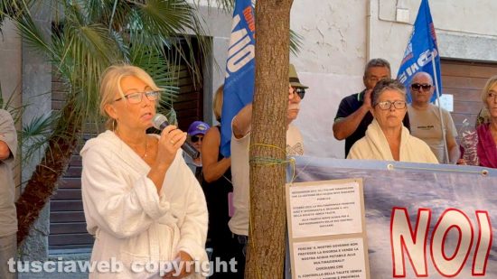 Paola Celletti, referente del comitato Noi non ce la beviamo