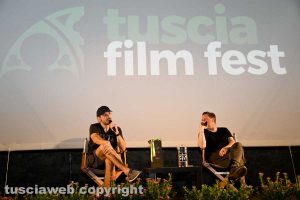 Tuscia film fest - Gabriele Mainetti col regista Giacomo Nencioni