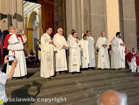 Viterbo - La processione della Madonna del Carmelo