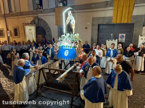 Viterbo - La processione della Madonna del Carmelo