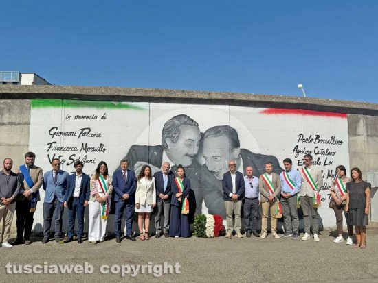 Viterbo - Commemorazione di Paolo Borsellino