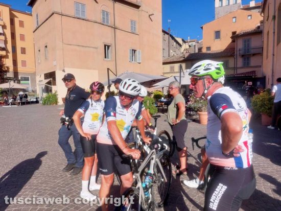Viterbo - Francoitalienne, in bicicletta contro il cancro