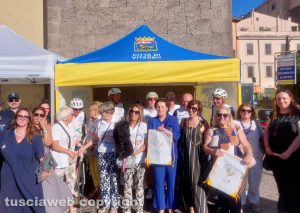 Viterbo - Francoitalienne, in bicicletta contro il cancro