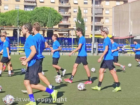 Il Civitavecchia Calcio nella preparazione atletica