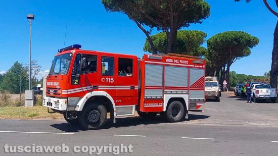 Viterbo - Aeroporto Fabbri, la bomba partita per Monte Romano