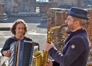 Il duo Rosario Giuliani e Luciano Biondini