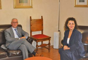 Sergio Pomponio e Chiara Frontini