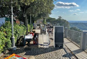 Montefiascone - Rifiuti dopo la manifestazione
