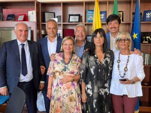 Civitavecchia - Il sindaco Piendibene incontra la rettrice Laureti