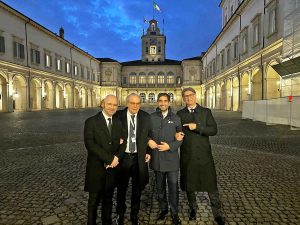 Sandro Zucchi con Geronimo La Russa