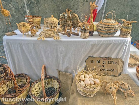 Montefiascone - Festa di San Bartolomeo - La fiera dei canestri