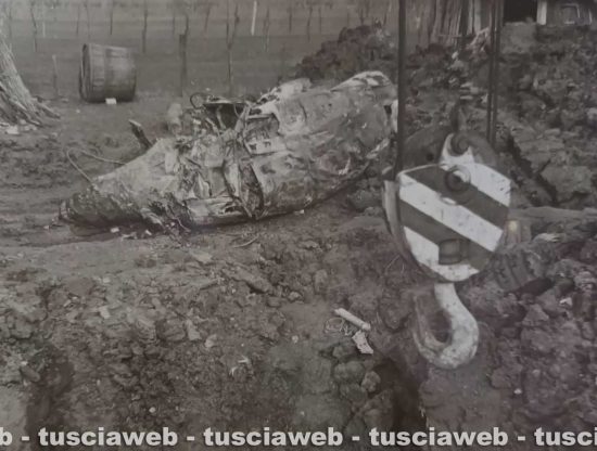 Fratta Todina - Il recupero dell'F-104 precipitato nel 1965