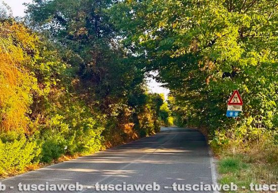 Caprarola - La stradale Sp 35 – Località San Liborio