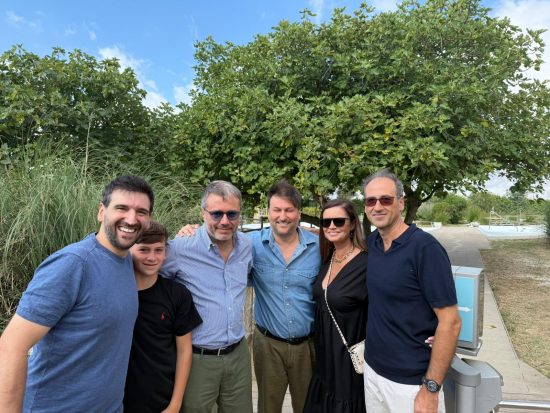 Viterbo - Le terme del Bagnaccio - Alessandro Scorza, Luca Basili, Emanuele Aronne, Gabriele Scorza, Claudia Alunni Basilissi e Federico Basili