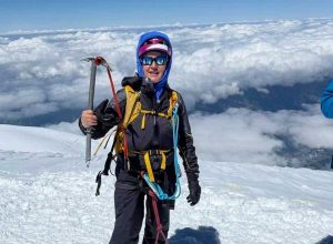 Annamaria Olivieri conquista il Monte Bianco