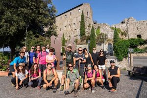 Montefiascone - La partenza della tappa di Mappa dei venti della Tuscia