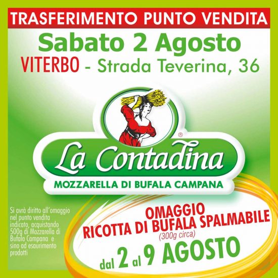 La Contadina - nuova apertura