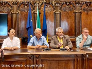 Viterbo - Presentazione del Festiva Barocco - Lucia Adelaide Di Nicola, Andrea De Carlo, Alfonso Antoniozzi e Antonio Rizzello