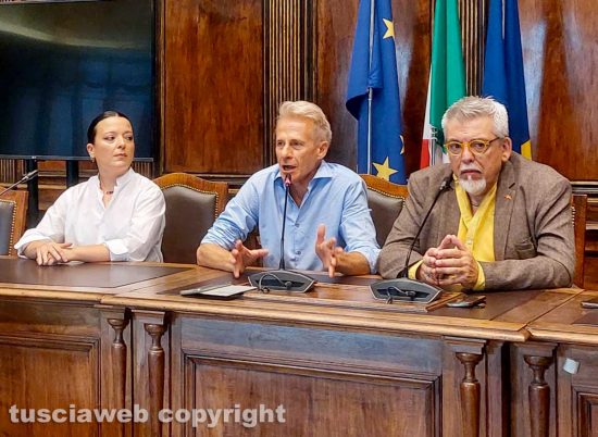 Viterbo - Presentazione del Festiva Barocco - Viterbo - Lucia Adelaide Di Nicola, Andrea De Carlo e Alfonso Antoniozzi