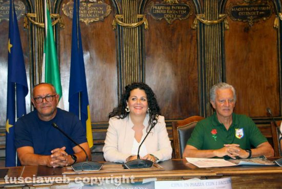 Santa Rosa - Cene in piazza con i facchini -Luigi Aspromonte, Chiara Frontini e Massimo Mecarini
