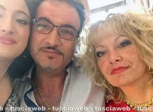 Marcello Montanaro, la moglie Maria Vittoria Rita e la figlia Aurora