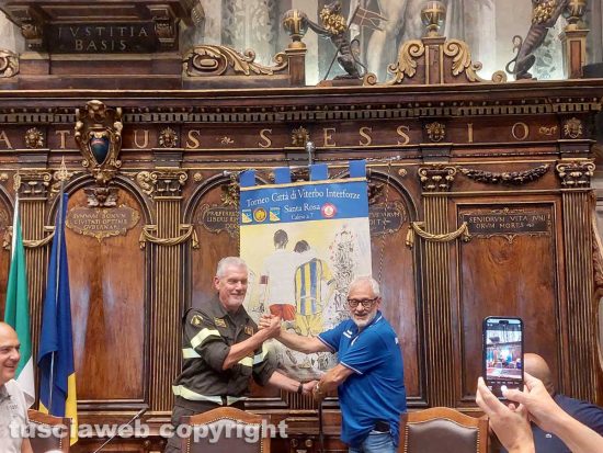 Torneo Interforze Santa Rosa città di Viterbo - Mauro Caparelli e Ottavio Caparella