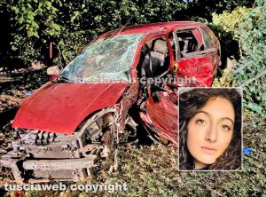 Mortale a Vasanello - Nel riquadro: Aurora Montanaro