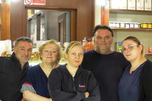 Graffignano - Placido, Isolina, Enrica, Andrea e Benedetta del Panificio Oddo