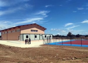 Nepi - Il sopralluogo alla nuova palestra scolastica