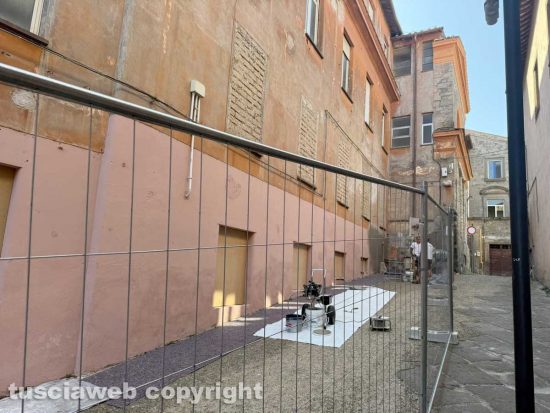 Viterbo - Partiti i lavori all’ex ospedale Grande degli Infermi