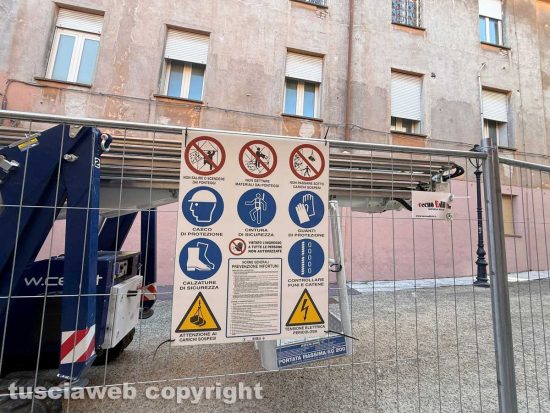 Viterbo - Partiti i lavori all’ex ospedale Grande degli Infermi