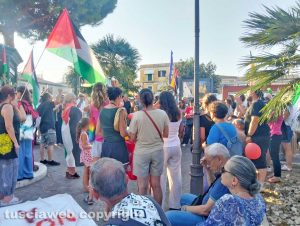 Santa Marinella - L'evento pro Palestina