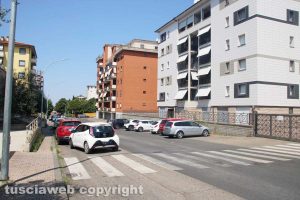 Viterbo - Il quartiere Santa Barbara