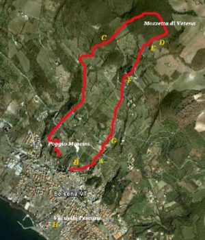 La collocazione della antica Vulsinii