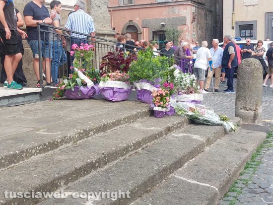 Vignanello - I funerali di Marcello Montanaro e Maria Vittoria Rita