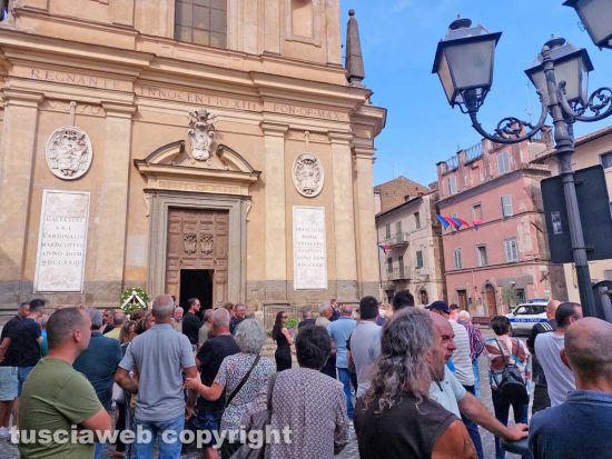 Vignanello - I funerali di Marcello Montanaro e Maria Vittoria Rita