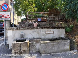 Viterbo - Fontana del Roncone