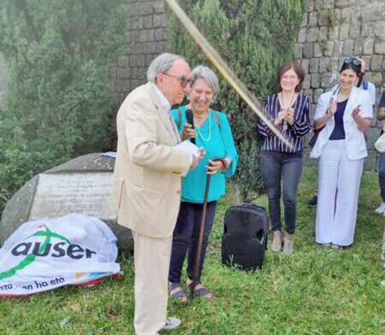 L'Auser Viterbo con il senatore Pollastrelli