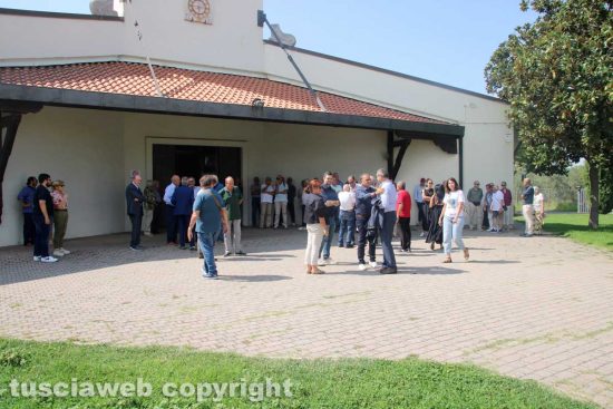 Viterbo - Il funerale di Sergio Pollastrelli