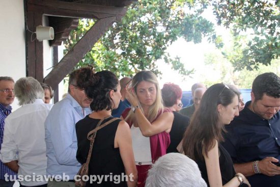 Viterbo - Il funerale di Sergio Pollastrelli