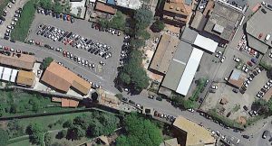 Viterbo - L'area delle Fortezze vista dall'alto