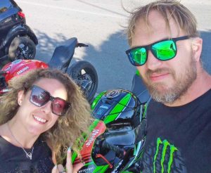 Gioia Fioravanti con il fidanzato Daniele Vallenari