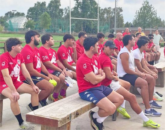 La prima squadra del Rugby Civitavecchia