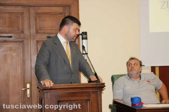 La presentazione del libro di Augusto Zucchi "La macchina della città di Viterbo" - Il saluto di Alessandro Romoli